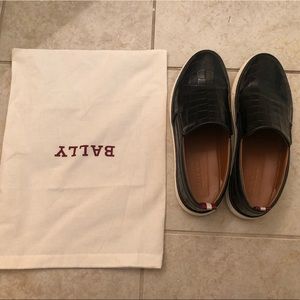 Bally Slip on Sneaker Size 10